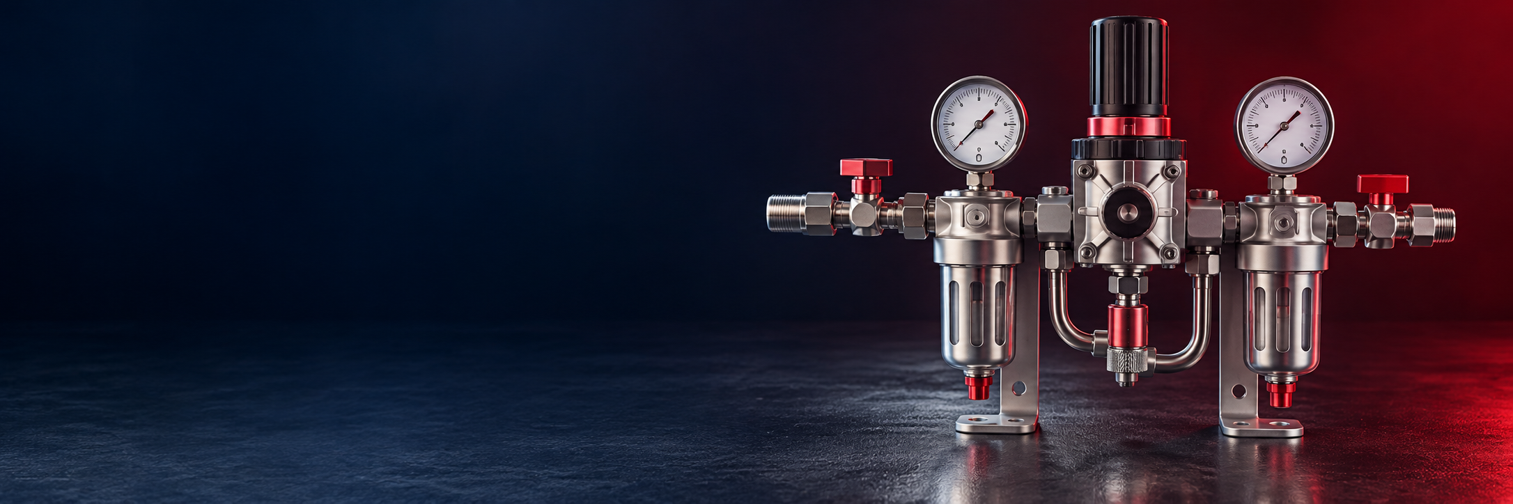 3D illustration of precision instrumentation components